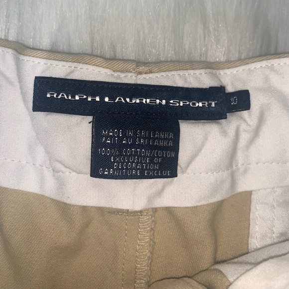 Ralph Lauren sport size 10 khaki shorts A - Picture 3 of 5